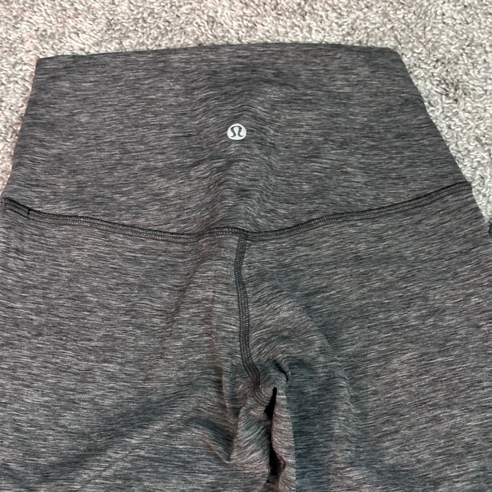 Lululemon align Leggings- heathered graphite grey size 4
